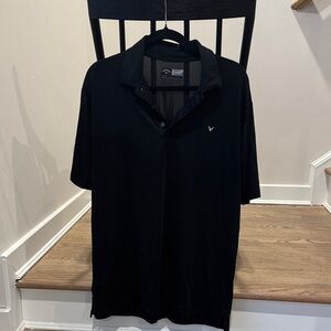 Callaway Classic Black Polo Shirt